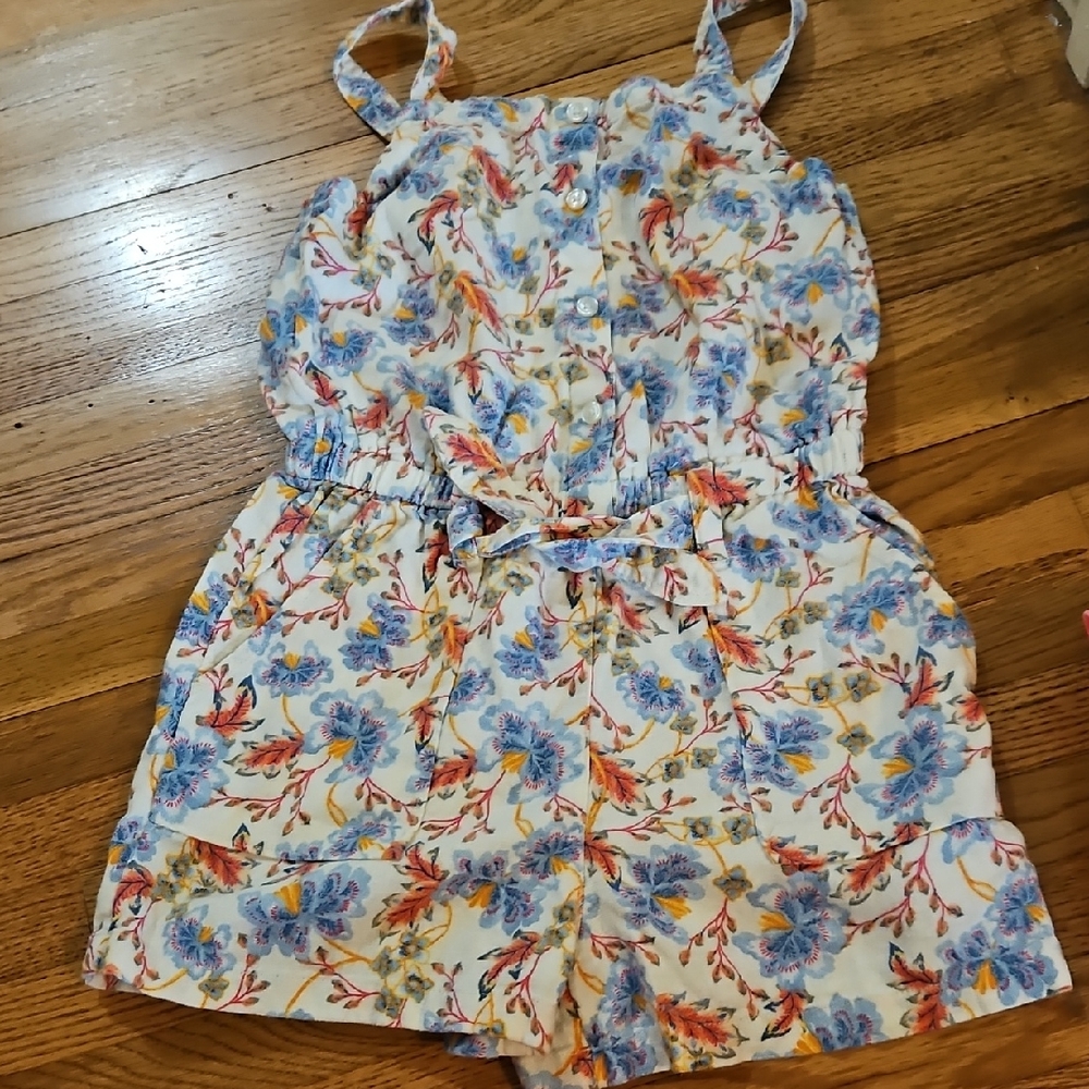 Floral Kids Romper
